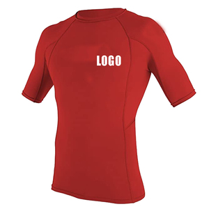Logo personalizzato Rash Guard uomo sublimazione stampato Spandex Rash Guard palestra surf <span class=keywords><strong>Diving</strong></span> Rashguard camicie a compressione - Product Image 2