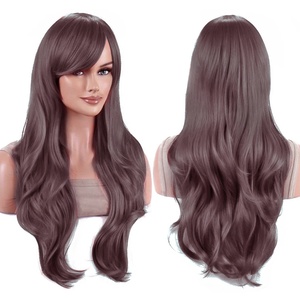 Peluca de pelo sintético largo y ondulado, color azul cielo, Lolita <span class=keywords><strong>Juvia</strong></span> Lockser, peluca de Cosplay, pelucas de Anime, peluca de disfraz de Halloween Yoshino para niña - Product Image 5