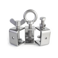 Personnalisation directe d'usine 304 pince à bois robuste en acier inoxydable C-Clip G-Clamp Tiger Clamp pouce/mesure métrique