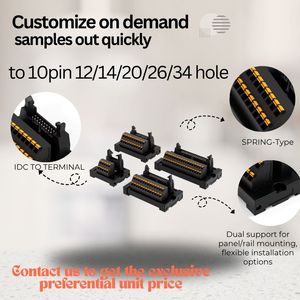Idc20 IO chuyển khối thiết bị đầu cuối 289 504 tiếp sức thiết bị đầu cuối khối Cáp điều khiển IDC 20 mô-đun tiếp sức mô-đun - Product Image 2