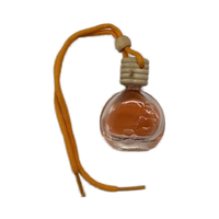 Diffuseur d'arômes Rezeey 10 ml, parfum coco, design moderne et populaire, bouteille ovale plate en verre, diffuseur de parfum pour voiture, évaporation naturelle