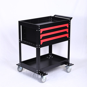 Carrito de Herramientas de Tres Niveles para Reparación de Automóviles, Gabinete de Almacenamiento Multifuncional para Belleza, Tatuajes y Ferretería, 300 kg, OEM/ODM - Product Image 6
