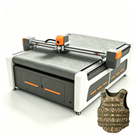 Machine de découpe automatique de tissus avec haute précision, faible consommation d'énergie, longue durée de vie, garantie de 5 ans pour panneaux balistiques en UHMWPE REMEYA