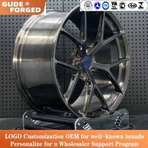 Rines Forjados Monobloque GUDE FIR <span class=keywords><strong>EVO</strong></span> OEM de Diseño Cóncavo Profundo, Personalizables de 15-26 Pulgadas, Aleación de Aluminio 5x114.3 5x120 para Corolla y Sonata - Product Image 5