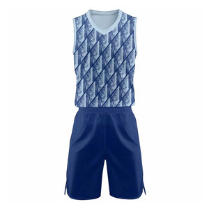 Nouvel ensemble d'uniformes de basketball pour hommes, design personnalisé, 100 % polyester respirant, style tendance, meilleure qualité. - Product Image 2