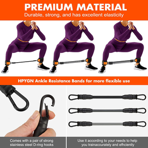 Fasce di resistenza alla caviglia con polsini glutei attrezzature per l'<span class=keywords><strong>allenamento</strong></span> <span class=keywords><strong>gambe</strong></span> fasce di resistenza per Kickbacks - Product Image 4