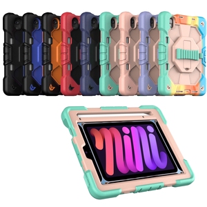 <span class=keywords><strong>Coque</strong></span> de tablette antichoc avec support pliable et protection pour Samsung Tab A11 8,7 <span class=keywords><strong>pouces</strong></span> - Offre spéciale - Product Image 6