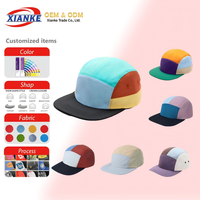 Casquette Trucker Snapback Unisexe Brodé à Séchage Rapide en Oxford à Points Couleurs Assorties, Qualité Supérieure, Logo Personnalisé, Modèle 2026 XNKY OEM pour l'extérieur