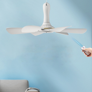 שקט 6-להב usb & מאוורר תקרה חיצוני נשלט מרחוק עבור האוורור מיטת האוורור בית קמפינג שימוש מקור כוח חשמלי - Product Image 3