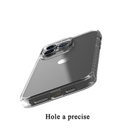 Coque de téléphone PC transparente Ultra claire pour Iphone 14 de luxe antichoc étanche diamant pour Iphone 14 sacs et étuis de téléphone portable