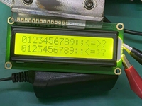 Microtech-lcd 1602 LCD I2C 16x2 5x8 puntos, Módulo de Pantalla de Matriz de Puntos Polarizada Positiva, Interfaz MPU, FSTN/STN COB, LCD Monocromática
