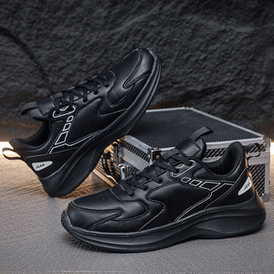 Olicom Leather Upper Safety Work Shoes Walking Running Sneakers <strong>Waterproof</strong> Sports <strong>Trainers</strong> Men Athletic Shoes Men Safety Shoes - Product Image 1