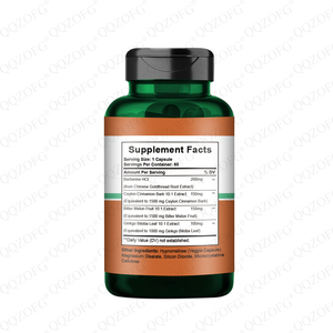 Ceylon parabola Bitter Melon <span class=keywords><strong>Ginkgo</strong></span> Vegan suplemen 60 Kapsul <span class=keywords><strong>Softgel</strong></span> dukungan glukosa meningkatkan usus kesehatan antioksidan - Product Image 2