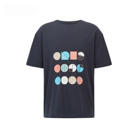 Camiseta Gráfica Oversize Casual para Hombre 2026 de Manga Corta, Cómoda y Holgada, Transpirable para Uso Interior