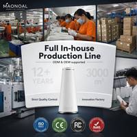 Diffuseur d'arômes sans eau en plastique M202D Maonoal 300m3 pour usage commercial et domestique, machine à parfum à atomisation nano pour huiles essentielles