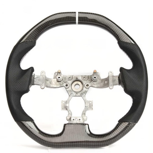 Volante Deportivo de Fibra de Carbono Real para Nissan <span class=keywords><strong>GTR</strong></span> <span class=keywords><strong>R35</strong></span>, Cuero Negro, Estilo Deportivo, Personalizado - Product Image 2