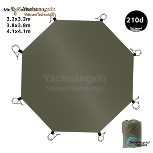 Extended Type Tent Polyester Oxford Cloth Rainproof Windproof Sun Proof UV Protection Double Layer Three Season Outdoor - Product Image 6