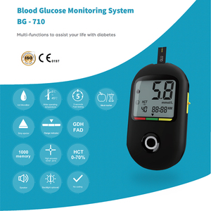 Sejoy hộ gia đình thiết bị y tế glucometer bệnh tiểu đường thử nghiệm Kit - Product Image 2