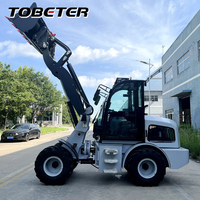 Minipala Gommata Diesel da 1,2 Tonnellate, 1200kg, Motore da 42kW, Certificazione CE Euro 5, Macchina da Costruzione, Pala Gommata per Giardino e Fattoria per Lavori Pesanti