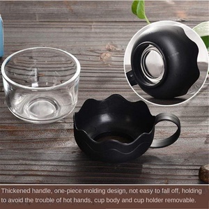 Taza <span class=keywords><strong>de</strong></span> Té con Asa, Taza <span class=keywords><strong>de</strong></span> Vidrio Resistente al Calor con Asa, Juego <span class=keywords><strong>de</strong></span> Botellas <span class=keywords><strong>de</strong></span> Agua <span class=keywords><strong>de</strong></span> Vidrio, Juego Completo <span class=keywords><strong>de</strong></span> Taza <span class=keywords><strong>de</strong></span> Té y <span class=keywords><strong>Tetera</strong></span>, Boda, Navidad - Product Image 4