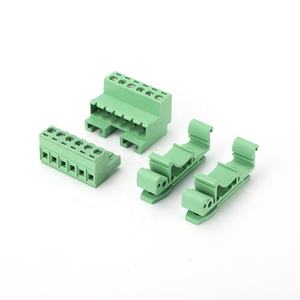2EDG-UKR-5.08 Bloque de terminales de riel DIN montado en riel Clips de soldadura de 35/15mm con bloque de terminales de <span class=keywords><strong>PCB</strong></span> de acoplamiento - Product Image 4