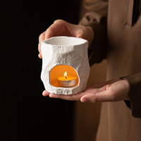Brûleur d'aromathérapie en céramique pour salons de beauté, clubs, studios de yoga, chambres, salons de thé ; Diffuseur d'huiles essentielles ; Encens