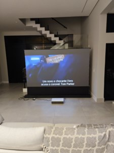 [Diseño Único] Pantalla de Proyección de Piso WUPRO NUEVA 2023 de 100'' con Rechazo de Luz Ambiental ALR 4K PET Alr UST LeApex-CBSP-100" F - Product Image 5