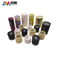 Tube de papier de cylindre biodégradable Emballage cosmétique Tube de noyau de papier kraft Boîtes en carton rondes
