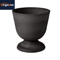Pot bunga kaca anggur desain Retro, perlengkapan pemasangan taman kreatif sederhana dekorasi rumah