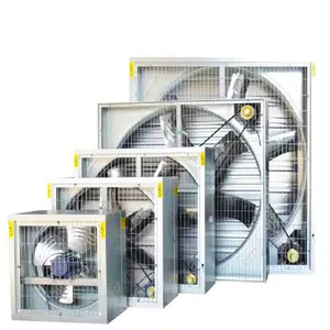 Dingke 400CM explosion proof paint booth exhaust fan for sale