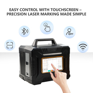 เครื่องยิงเลเซอร์ไฟเบอร์แบบพกพา LY ความแม่นยำสูง 100W/80W UV สำหรับโลหะ หนัง และแก้ว สลักลายกราฟิก 20W/30W - Product Image 3