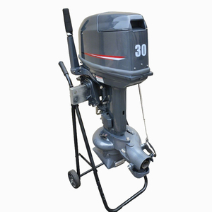 Moteur hors-bord 2 temps 30 CV à propulsion par jet 496 CC robuste à arbre court pour bateaux de pêche gonflables en plastique ou en fer - Product Image 3