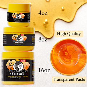 Nouvelle Arrivée Crème Coiffante Bio Extra Fixation Brillance & Tenue pour Texturiser les Cheveux sans Flocons pour Tresses et Torsades, Idéale pour les Coiffeurs - Product Image 6