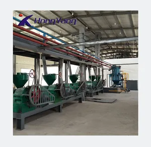 Complete Cotton Seeds Rapeseeds Soybean Oil Extraction Line Pretreatment Equipment and Refining Equipment