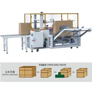 Shuhe Fully Automatic Packaging Machine Case Packer Case Erector Case Packing Machine With Factory Price