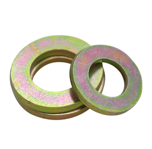 Arandelas Planas de Zinc Amarillo <span class=keywords><strong>Wang</strong></span> <span class=keywords><strong>Sheng</strong></span> DIN125 GB97 de Acero al Carbono Liso M4/M6/M8/M10 Compatibles con Otros Estilos - Product Image 2
