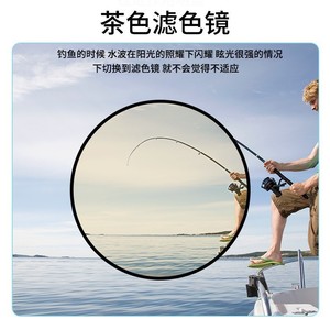 Binoculares de Pesca Morino con Aumento de 3x y Vista de Campo Amplio para Pesca en Estanques - Product Image 1