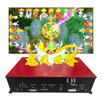 QIQU USA Jeu de pêche le plus populaire de haute qualité pour 8 joueurs, avec boutons de tir, jeu de table PC, plateau de jeu Longfengshijie, anglais, 1 an