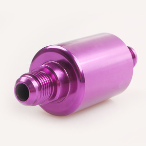 Adaptador de filtro de combustible AN6 FF 1007 para actualización y mejora, negro, morado, plateado, azul - Product Image 2