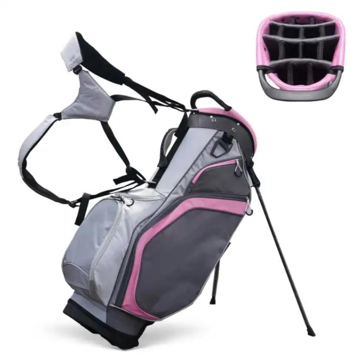 Golf Stand Bag 14 Way Top Dividers Ergonomic, Lightweight Golf Stand