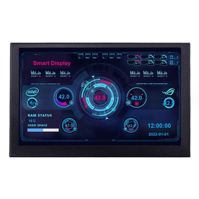 3.5 Inch 320*480 Mini Capacitive Screen IPS Module for Aida64 Chassis USB Computer Monitor Type-C LCD Display PC MOD Case