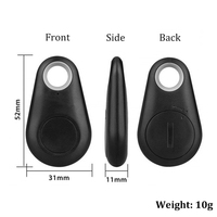 Dispositif anti-perte Bluetooth en forme de goutte d'eau personnalisé Alarme de suivi intelligent Localisateur de clé OEM Traqueur sans fil avec application