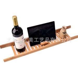 Étagère de rangement multifonctionnelle pour salle de bain, étagère de rangement en bois pour baignoire, étagère de rangement pour toilettes, étagère décorative pour salle de bain d'hôtel - Product Image 5