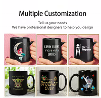 Fournisseur de Tasses à Sublimation en Gros – Mugs Personnalisables en Porcelaine Céramique Blanche et Noire 11 Oz, avec Logo, pour Thé et Café