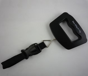 Kolay depolama dijital bagaj terazileri 50kg/10g temizle LCD elektronik asılı ölçek ab abd Hotsale - Product Image 3