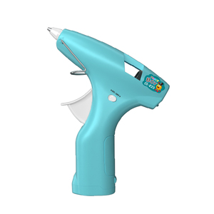 Mini <span class=keywords><strong>pistolet</strong></span> à <span class=keywords><strong>colle</strong></span> thermofusible sans fil Buse en alliage d'aluminium de conception à économie d'énergie à haute efficacité Modèle GT12204-Nécessite 4 piles AA - Product Image 6