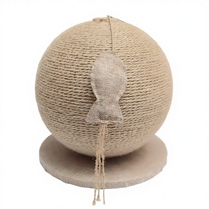 Offre Spéciale : <span class=keywords><strong>Griffoir</strong></span> Interactif Écologique pour <span class=keywords><strong>Chat</strong></span> – Design Moderne en Bois et Balle de Jute – Carton – Direct Usine Chine – Cadeau de Noël et du Nouvel An - Product Image 4