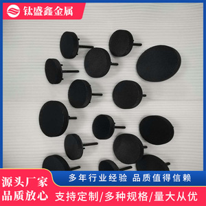 Composants d'anode en titane Taishengxin TA1 TSX-037 sablés et usinés CNC pour l'industrie chimique - Product Image 4