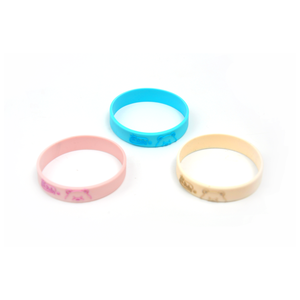 Gioielli all'ingrosso per bambini adulti cartone animato in rilievo personalizzato il tuo braccialetto di gomma braccialetto cinturino da polso in Silicone - Product Image 3