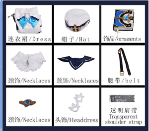 <span class=keywords><strong>Disfraz</strong></span> <span class=keywords><strong>de</strong></span> Anime para Cosplay <span class=keywords><strong>de</strong></span> Barbara, Traje <span class=keywords><strong>de</strong></span> Poliéster para Mujeres Adultas, Vestido para <span class=keywords><strong>Halloween</strong></span>, Carnaval y Fiestas - Product Image 3